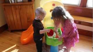 Review of the Step2 Fun & Sun Climber and Sandbox by The Link Fairy