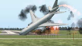 Worst Emergency Landing Ever By Training Pilots | X-Plane 11