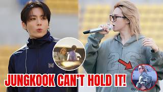 JUNGKOOK can't hold what JIMIN did 😭 BTS BUSAN Soundcheck Day 1 💜