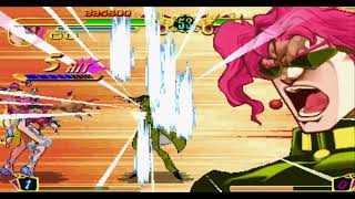 Jojo's bizarre adventure PS1 (New Kakyoin) Arcade mode