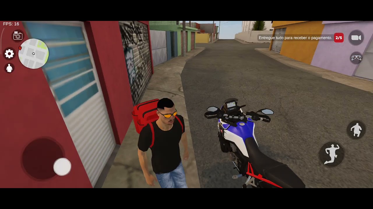 Fazendo mais uma vez entregas confesso que meu braço doeu de ter cigurado o celular 