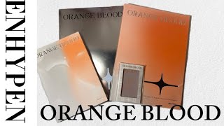 🍊распаковка альбомов enhypen “orange blood”