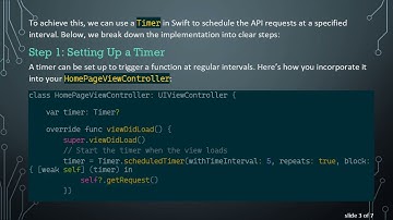 How to Use Alamofire in Swift to Pull Data from an API Every 5 Seconds