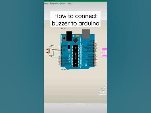 how to connect buzzer and potentiometer to Arduino in proteus # ...