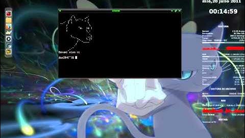 Mi desktop Slackware con Fluxbox