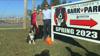 A special place for pups Jake Cooper s Bark Park opening in spring honoring Oreg
