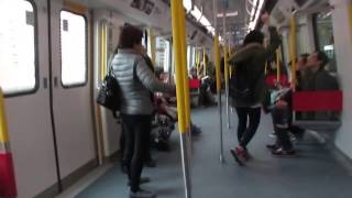 (二哥啟航x藍扶手一世馬鐵篇2.1) MTR MOL C-Train D402/D401 (K401) TSH → TAW