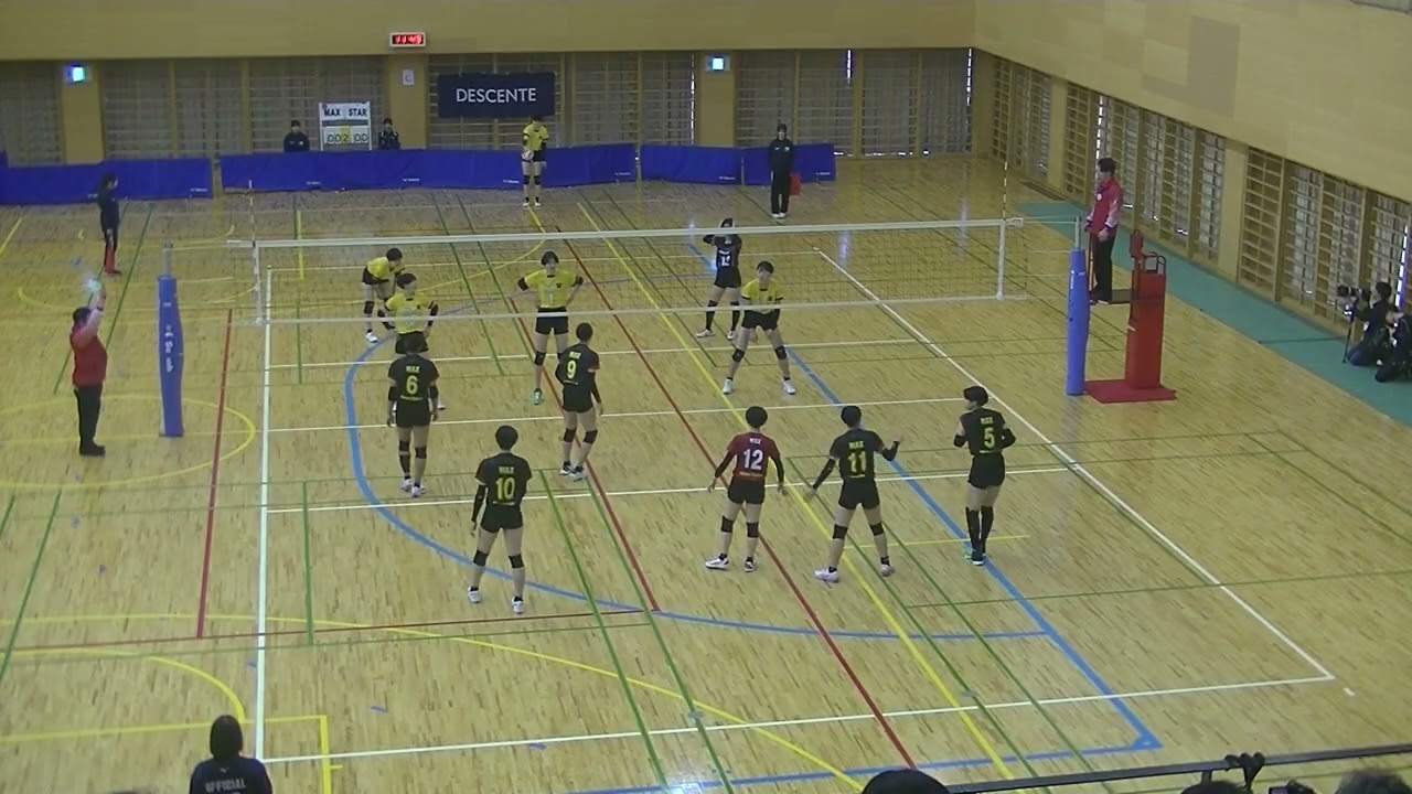 Ｃコート女子第２試合 STAR－MAX 第23回 2026全日本ジュニアオールスタードリームマッチ女子 26.2.14(土) in エスフォルタ八王子メインアリーナ ②