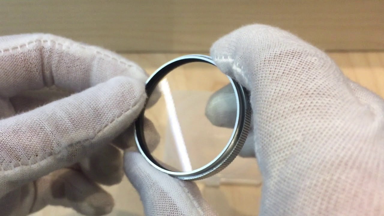 FILTRE UVA LEICA E46 #13004 avec étui Leica OEM, JOLI ! Légère
