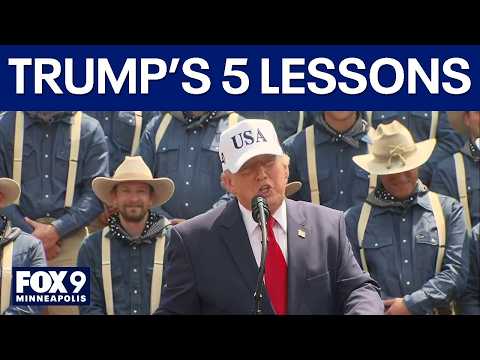 Trump’s five lessons learned from Theodore Roosevelt