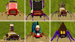 New Forms Of All Monster: OLD Bus,Bus Eater,Car eater,Choo Choo Eater,Train Eater, Bloop (Gmod)!?