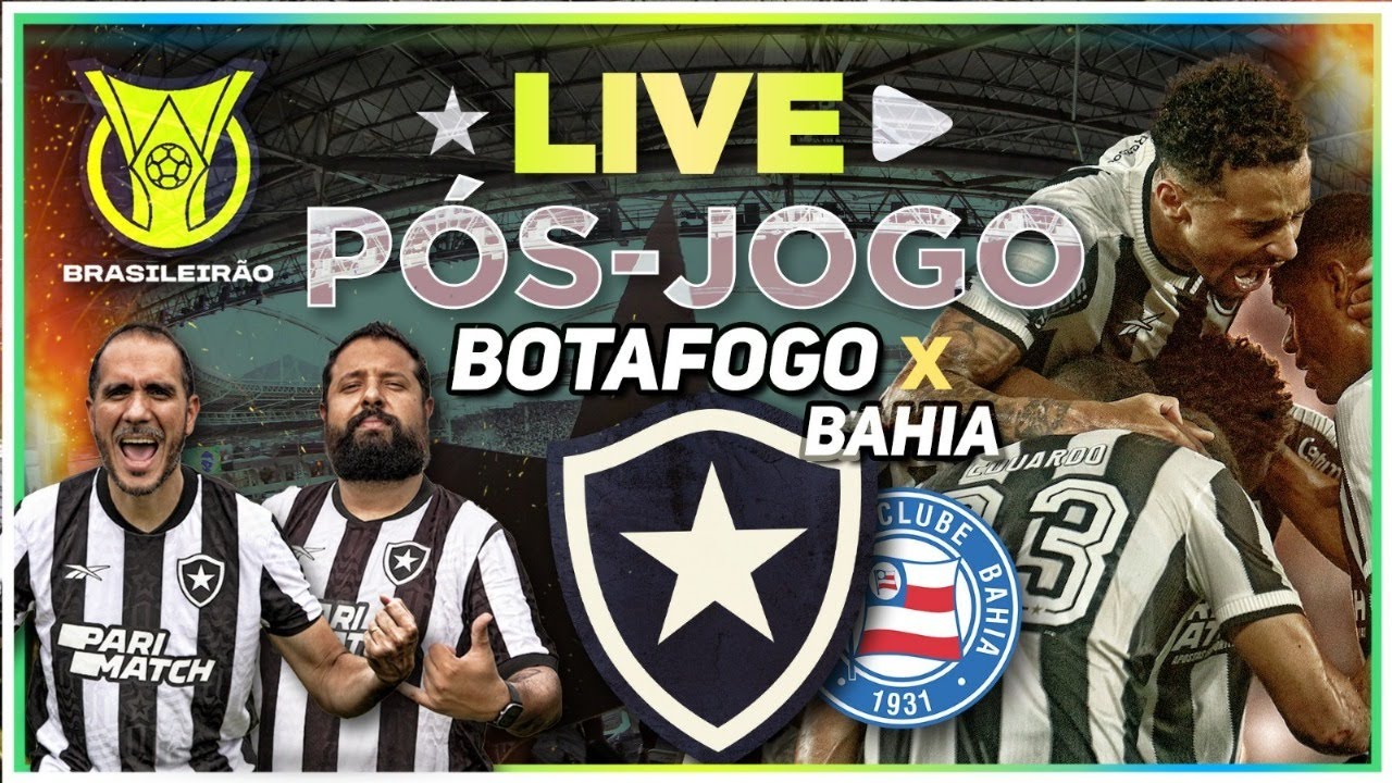 PÓS-JOGO: BOTAFOGO COMETE MUITOS ERROS E PERDE EM CASA PARA O BAHIA ...