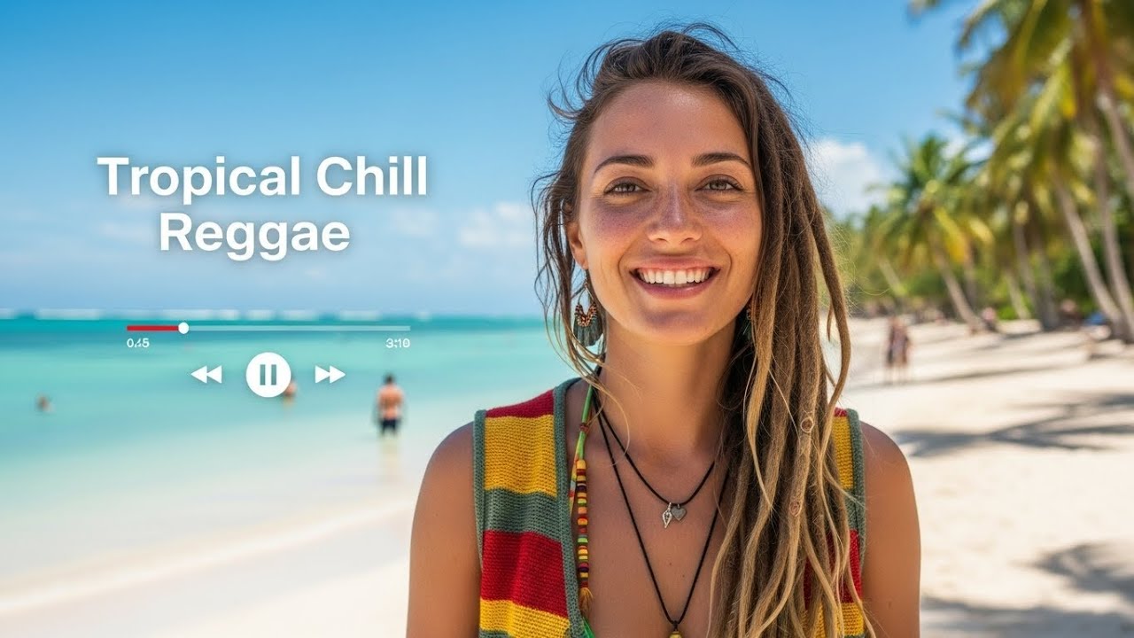 Hawaiian Relaxing Music Soft Ukulele Reggae Songs on the Peaceful Beach