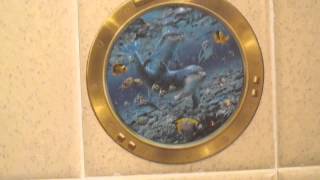 Dolphin And Fish 12 Piece Tile Wall Mural