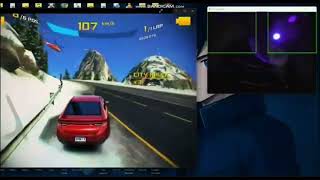 Virtual Steering with UV Light – Python + OpenCV Gesture Control 😎