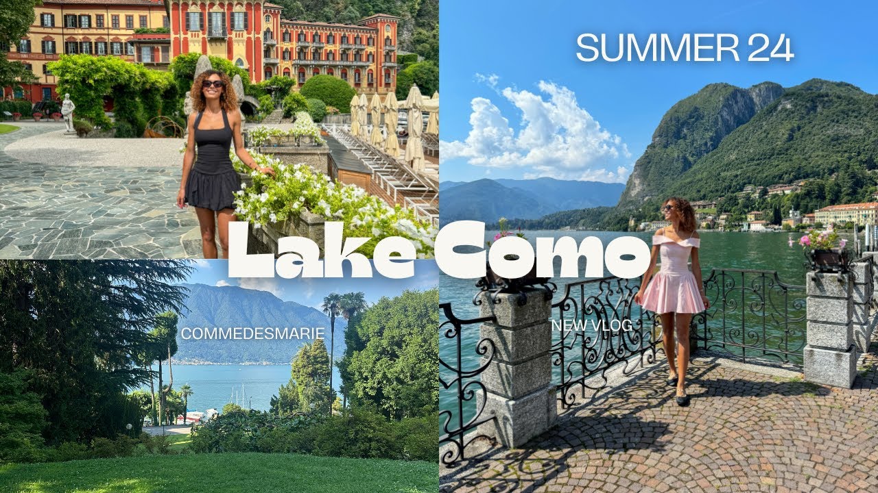 VLOG : UN WE AU LAC DE CÔME (MAGIQUE) ✨