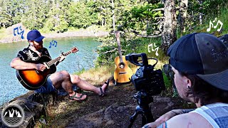 BEHIND THE SCENES: SUNRISE by Norah Jones COVER + WIND STORM & FREE GAS on Vancouver Island!? | VLOG