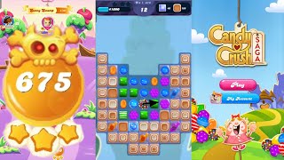 Candy crush saga level 675 ।  N Hard level । No boosters । Candy crush 675 help । Sudheer CC Gaming