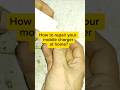 How to repair Mobile charger at home? #how #diy #repair #goviral #viralshort #experiment #dc  #tech