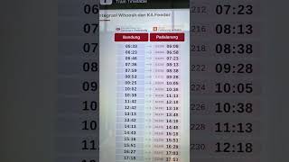 Feeder Train Schedule - Integration of WOOSH high-speed trains and feeder trains at Bandung Railw...