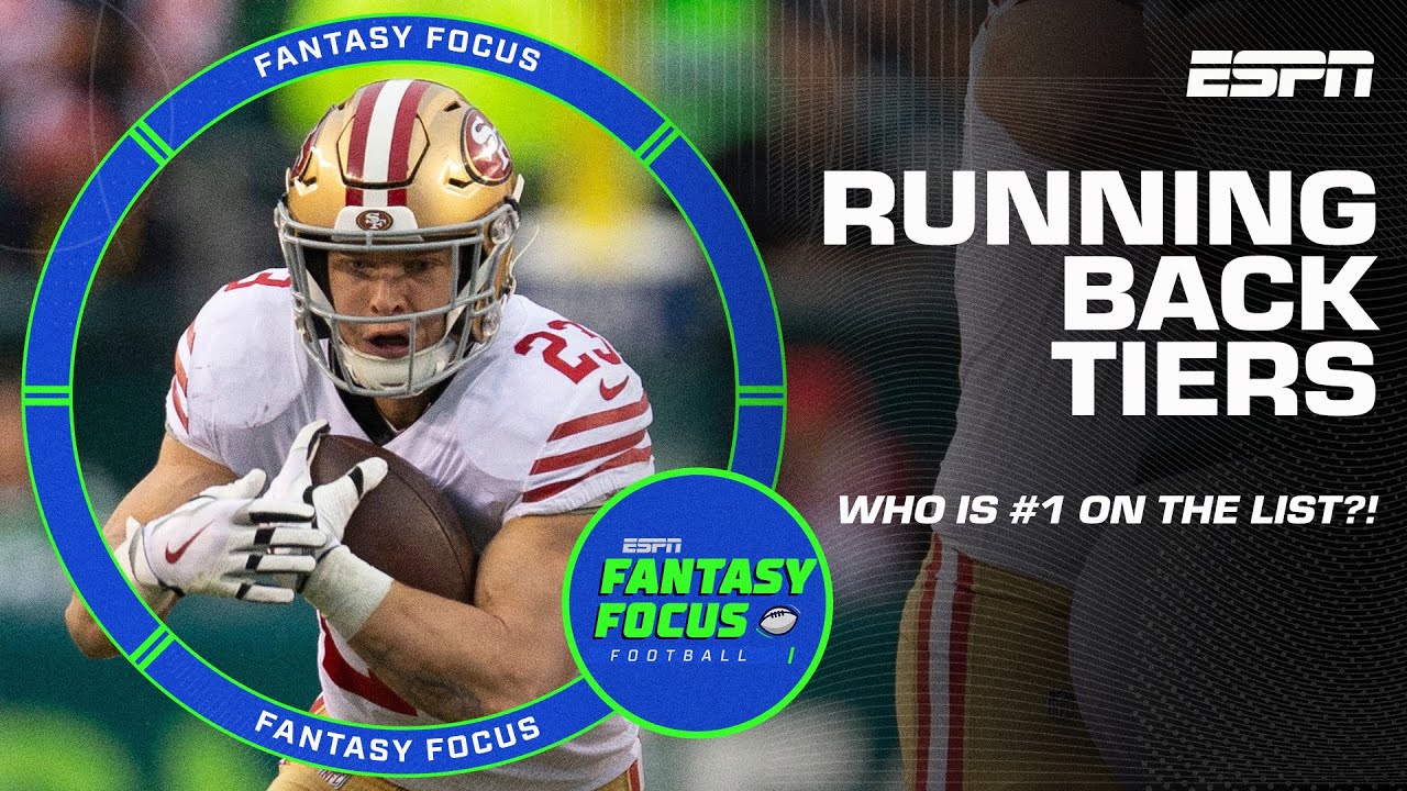 Field Yates' Running back Tiers Who is RB1?! Fantasy Focus 🏈 YouTube