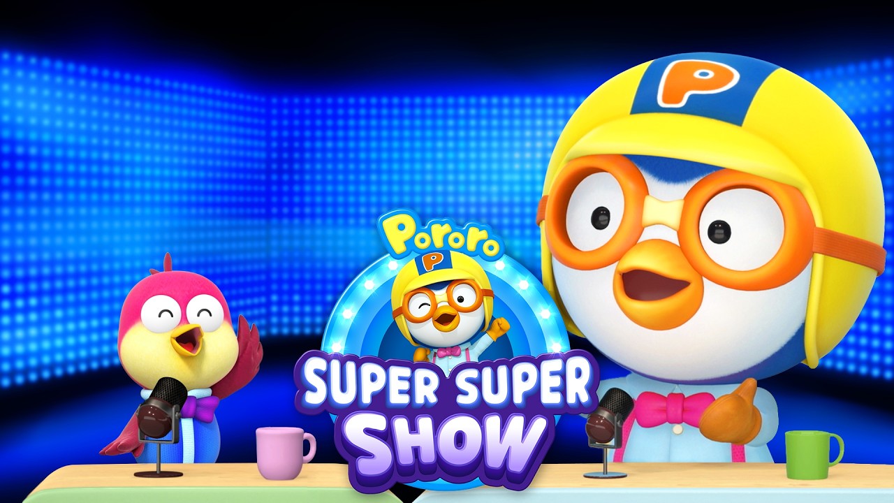 Harry’s Singing Secrets 🎶 | Pororo Super Super Show Ep.6 | Kids Talk Show
