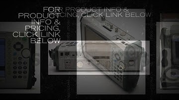 Anritsu MS2721B HandHeld Spectrum Master Analyzer