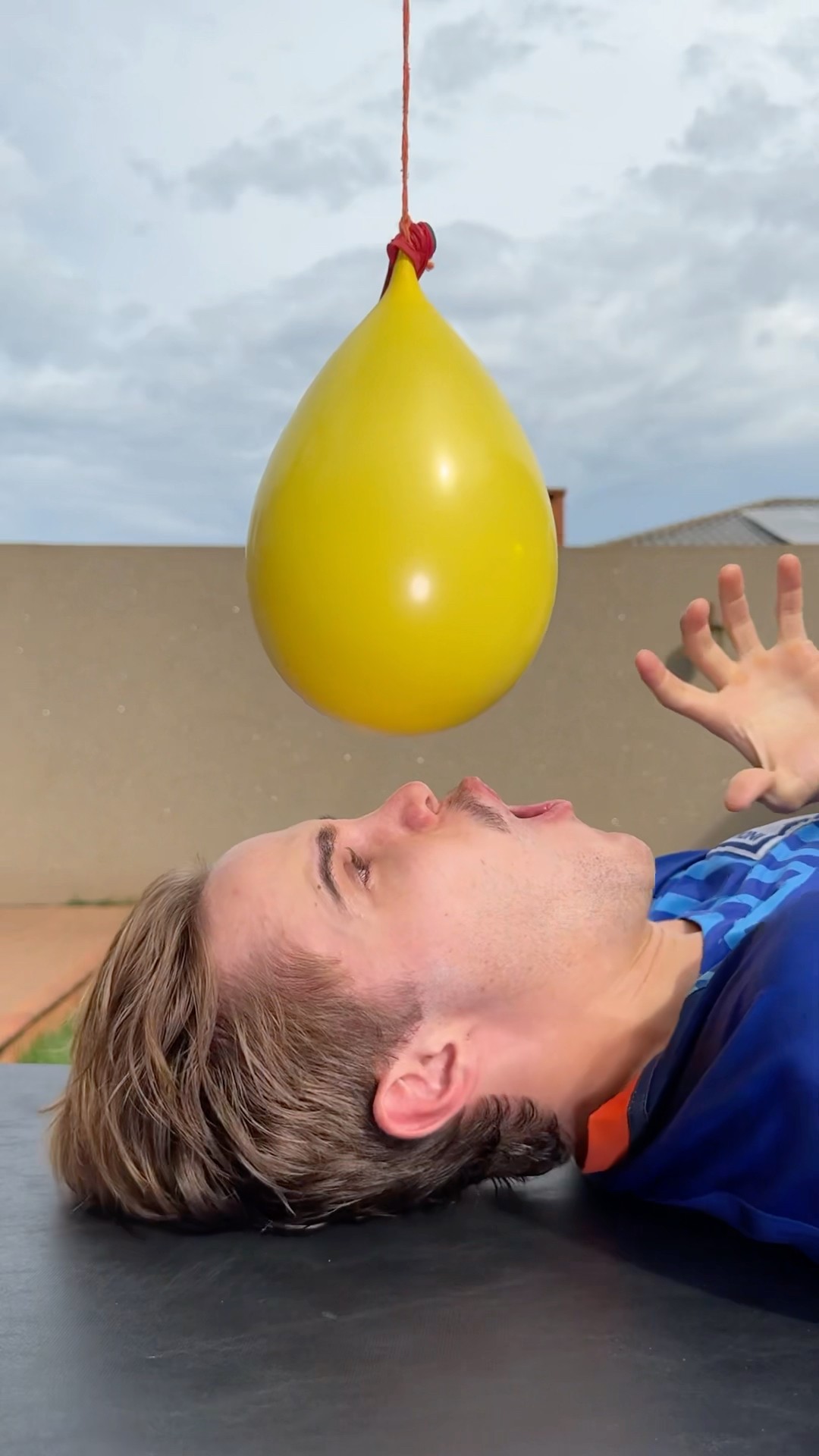 Who will the balloon pop on?? #shorts