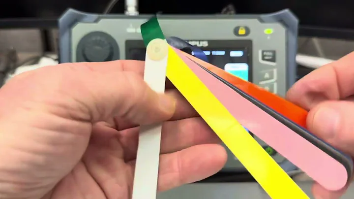 Nortec 600 Demo: How Paint Thickness Reduces Eddy Current Flaw Detection Sensitivity