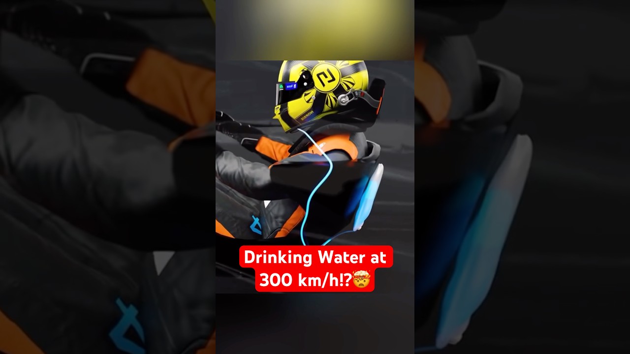 How F1 Drivers Drink Water While Racing