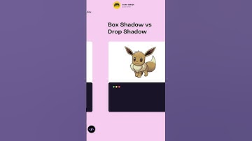 CSS Box Shadow vs Drop Shadow #shots #shortvideo #css #html