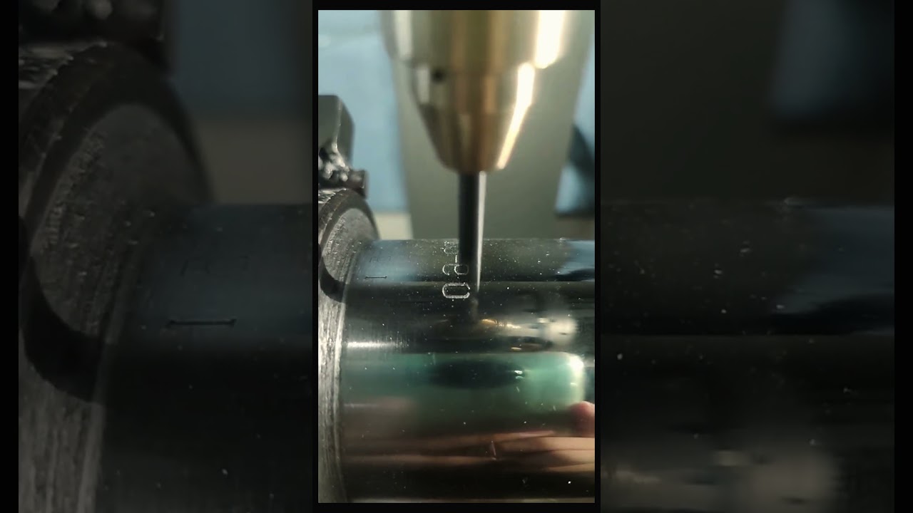 Precision Dot Pin Marking on a Rotating Tube with HeatSign!