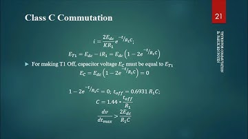 Thyristor Commutation Techniques #power #electronics #thyristor #studymaterial #commutation