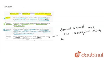 Read the following statements and find out the incorrect statement.  | 12 | ORGANISMS AND POPULA...