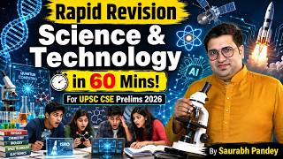 Full Science and Technology Rapid Revision in One-shot! UPSC Prelims 2026 | Saurabh Pandey