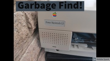 Garbage Find! Power Macintosh G3 - Teardown and Clean
