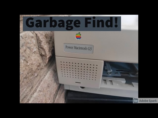 Garbage Find! Power Macintosh G3 - Teardown and Clean - YouTube
