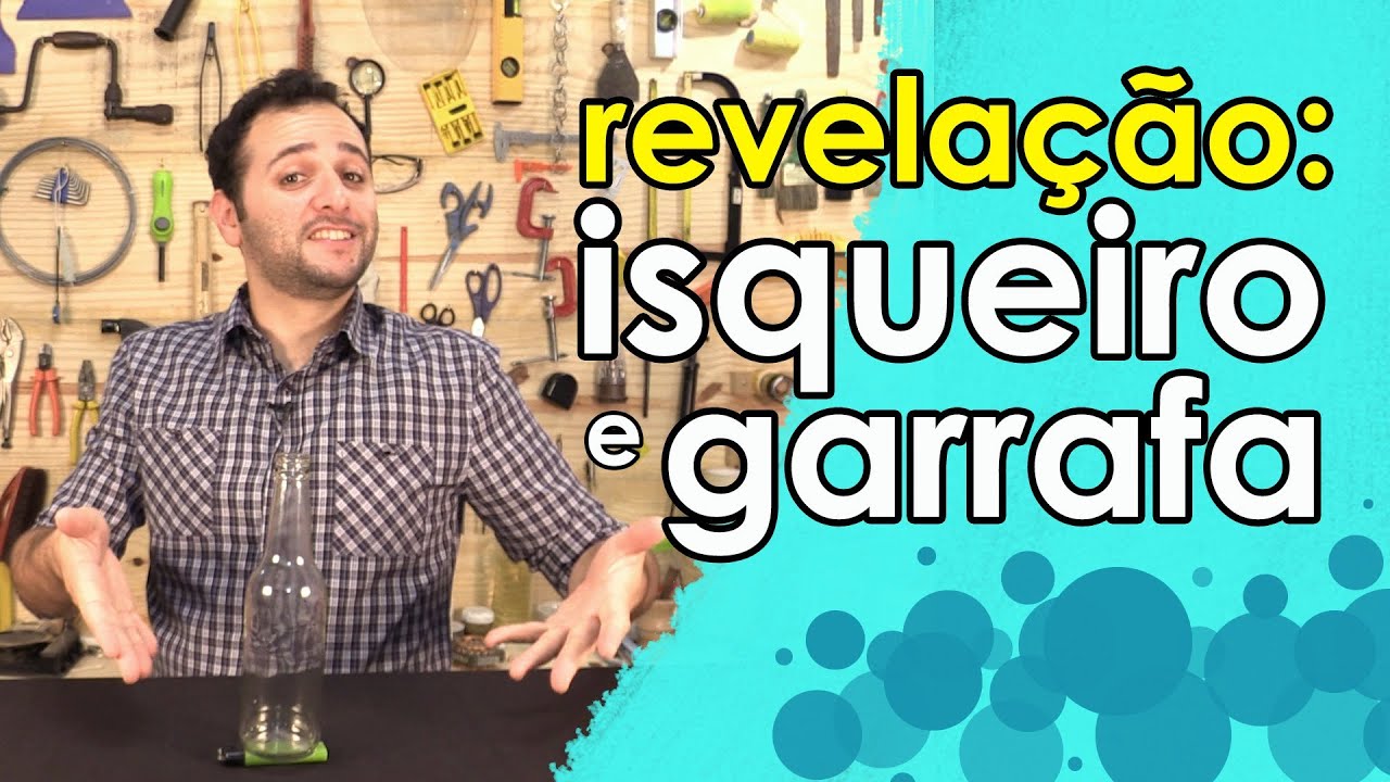 Revelação DESAFIO do isqueiro e da garrafa adivinhação dificil