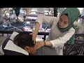 ASMR Physiotherapy Female Chair Massage Back Neck Shoulder Arm Gripes Energy Sleep Massage 