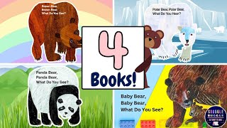 🐻 Brown Bear, Polar Bear, Panda Bear, and Baby Bear What Do You Hear? 🐻 | KIDS BOOKS READ ALOUD
