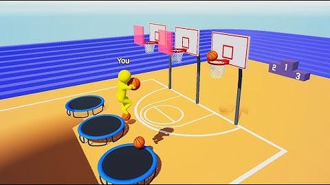 Jump Dunk 3D - Voodoo Gameplay Walkthrough Level 14 #Shorts