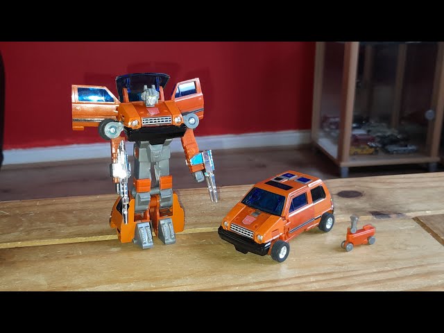 ダイアクロン カーロボット No 6 ホンダ・シティR - YouTube