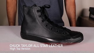 Converse: Chuck Taylor All Star Leather - High Top Profile