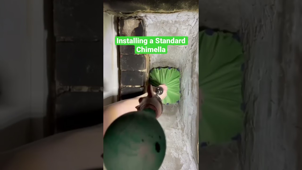 INSTALLING CHIMNEY BALLOON, SUPER EASY & EFFECTIVE 😱