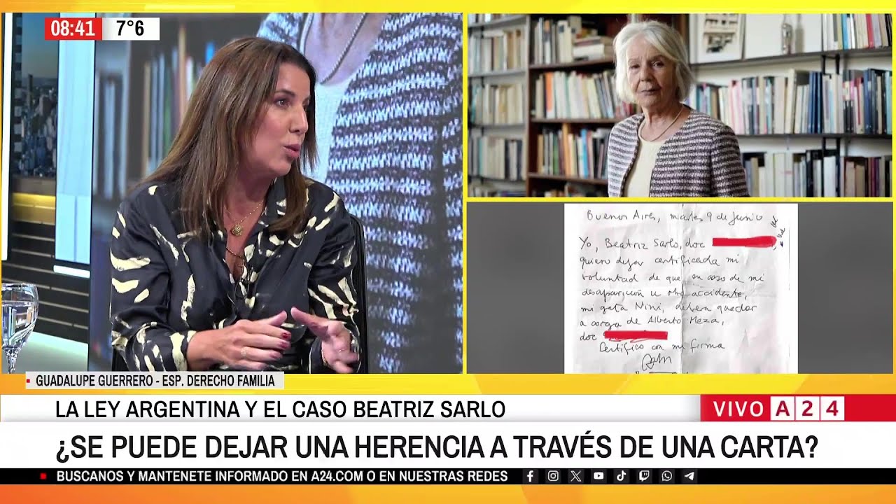 📢 HERENCIA DE BEATRÍZ SARLO: UN CASO LEGAL COMPLEJO e🏛️