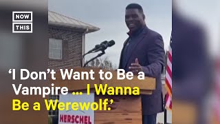 Herschel Walker's Bizarre Tangent: I'd Rather Be a Werewolf Than a Vampire