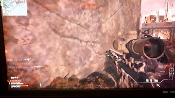 Epic quick scope/no scope headshot in mw3