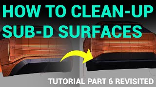 Famous FREE Autodesk Alias SUB-D Tutorial | Car Exterior | Part 6 revisited Profile