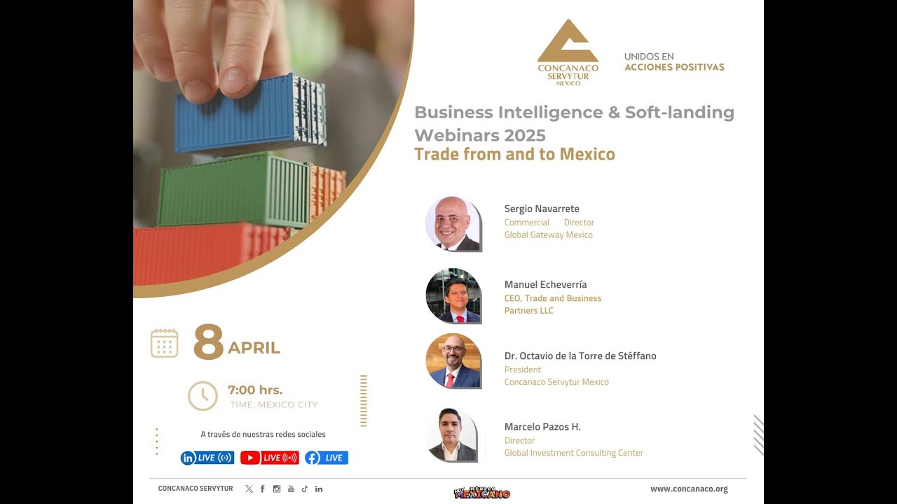 #EnVivo Business Intelligence & Soft-landing Webinars 2025 - YouTube