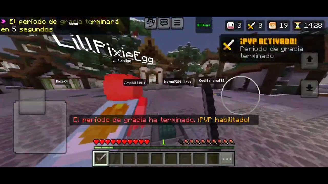 Killaura showcase new minecraft bedrock hacked client coming youtube